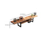 Industrial Wood TV Stand Console Open Storage TV Media Stand for Living Room Clearhalo 'furn' 'furn_tv_stands_entertainment_centers' 'Furniture' 'Living Room Furniture' 'TV Stands & Entertainment Centers' 'TV Stands & Media Storage Furniture' 'tv_stands_entertainment_centers' 6400903