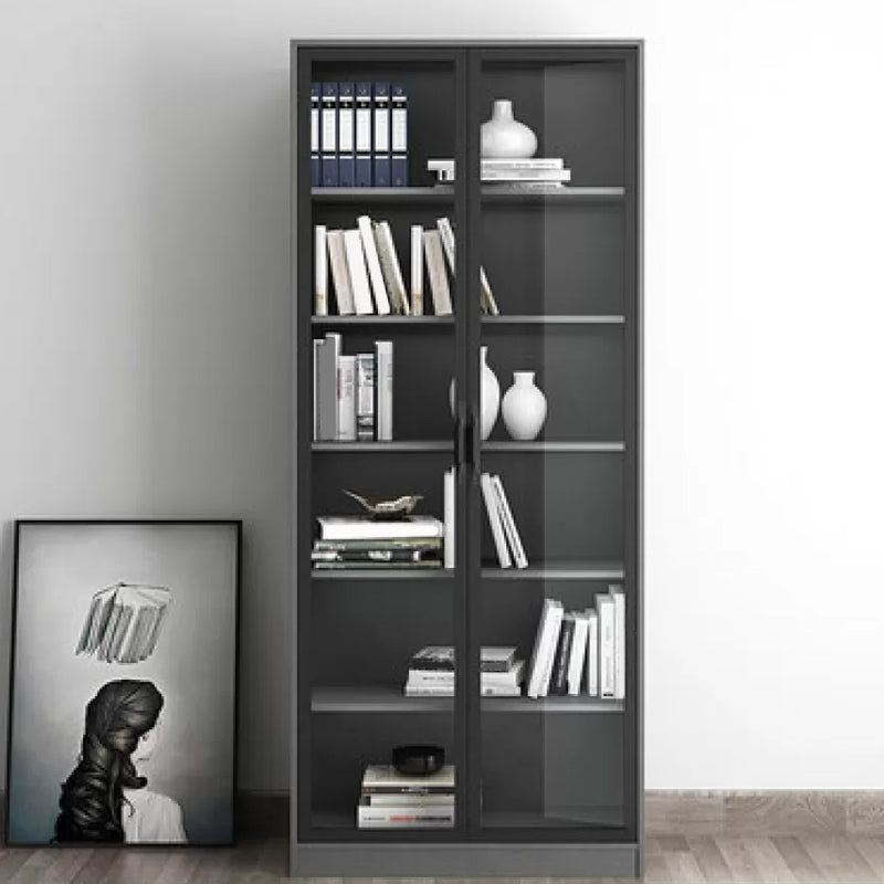 Modern Faux Wood Display Stand Standard Grey Display Cabinet for Dining Room https: res.litfad.com site img item 2022 10 06 6401127 1200x1200.jpg Drawer Not Included Clearhalo 'Display & China Cabinets' 'display_china_cabinets' 'furn' 'furn_display_china_cabinets' 'Furniture' 'Kitchen & Dining Furniture' 6401126