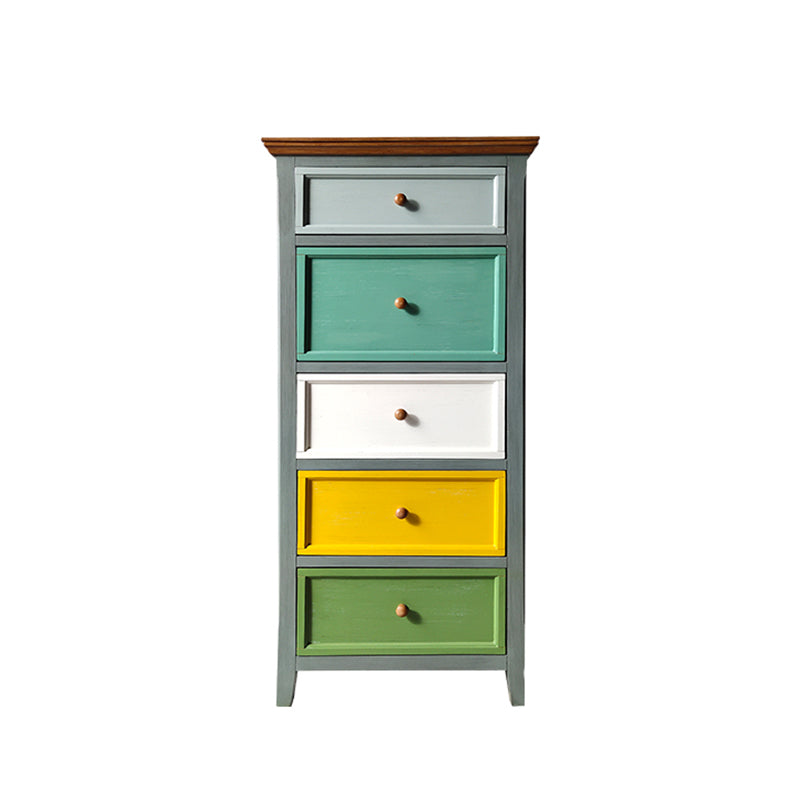 Vertical Nautical Wooden Storage Chest Bedroom Chest with Drawers 5 Clearhalo 'Bedroom Furniture' 'Dressers & Chests' 'dressers_chests' 'furn' 'furn_dressers_chests' 'Furniture' 6401493