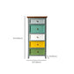 Vertical Nautical Wooden Storage Chest Bedroom Chest with Drawers Clearhalo 'Bedroom Furniture' 'Dressers & Chests' 'dressers_chests' 'furn' 'furn_dressers_chests' 'Furniture' 6401508