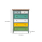 Vertical Nautical Wooden Storage Chest Bedroom Chest with Drawers Clearhalo 'Bedroom Furniture' 'Dressers & Chests' 'dressers_chests' 'furn' 'furn_dressers_chests' 'Furniture' 6401509