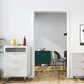 Classic Glam Storage Chest Manufactured Wood Dresser with 3 Drawers Clearhalo 'Bedroom Furniture' 'Dressers & Chests' 'dressers_chests' 'furn' 'furn_dressers_chests' 'Furniture' 6401521