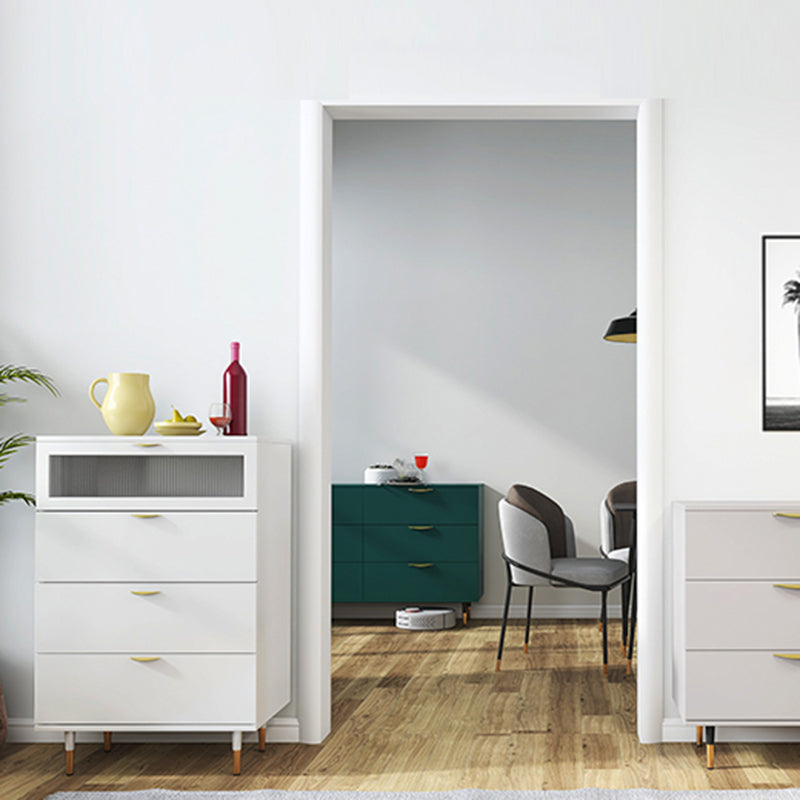 Classic Glam Storage Chest Manufactured Wood Dresser with 3 Drawers Clearhalo 'Bedroom Furniture' 'Dressers & Chests' 'dressers_chests' 'furn' 'furn_dressers_chests' 'Furniture' 6401521