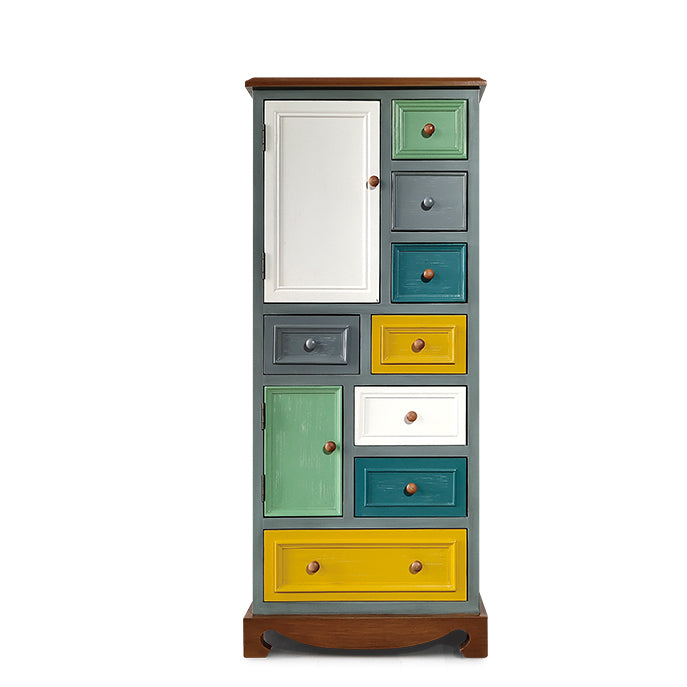 Coastal Dresser Solid Wood Storage Chest Dresser with 8/10/12 Drawers