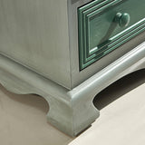 Coastal Storage Chest Dresser Solid Wood Dresser with 4/8/10/12 Drawers