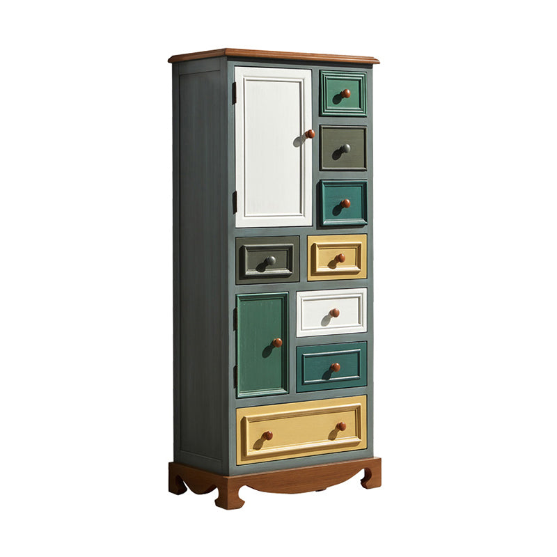 Coastal Storage Chest Dressoir Massief houten dressoir met 4/8/10/12 laden
