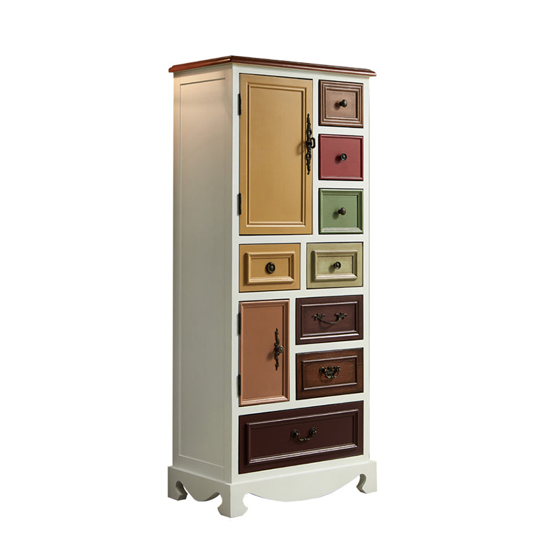 Coastal Storage Chest Dressoir Massief houten dressoir met 4/8/10/12 laden