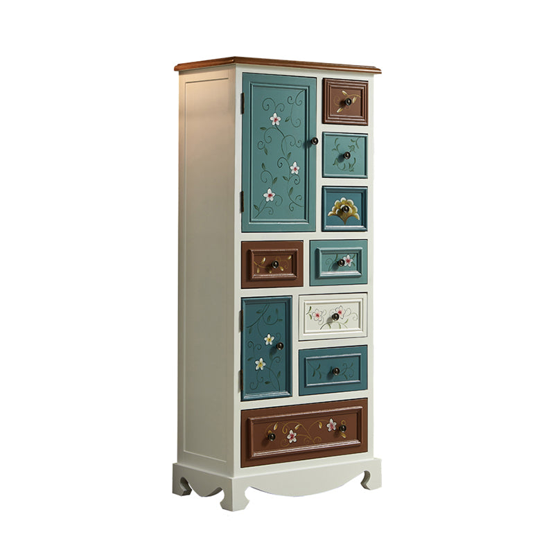 Coastal Storage Chest Dressoir Massief houten dressoir met 4/8/10/12 laden