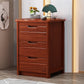 Moderne opbergkist van 15,6 inch breed, massief houten opbergkist, dressoir