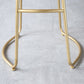 Contemporary Low Back Bar Stools Metal Barstool with Cushion for Bar Clearhalo 'Bar Furniture' 'Bar Stools' 'bar_stools' 'furn' 'furn_bar_stools' 'Furniture' 'Kitchen & Dining Furniture' 6402495