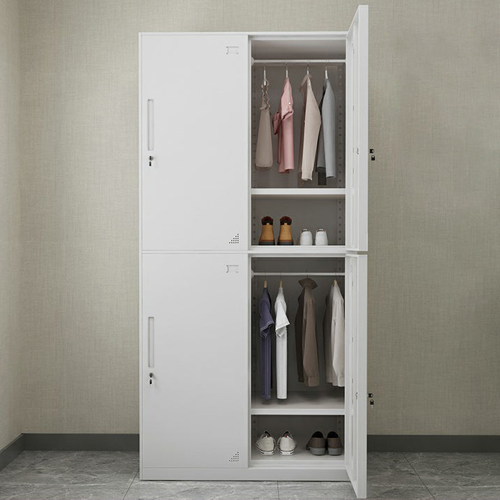 Armadio del guardaroba incernierato con armadio in acciaio industriale di blocco