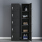 Industrial Storage Cabinet Hinged Wardrobe Closet for Bedroom