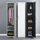 Industrial Storage Cabinet Hinged Wardrobe Closet for Bedroom