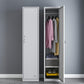 Industrial Storage Cabinet Hinged Wardrobe Closet for Bedroom