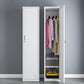 Industrial Storage Cabinet Hinged Wardrobe Closet for Bedroom