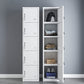 Industrial Storage Cabinet Hinged Wardrobe Closet for Bedroom