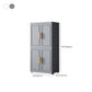 Plastic Wardrobe Cabinet with Drawer Modern Hinged Wardrobe Closet