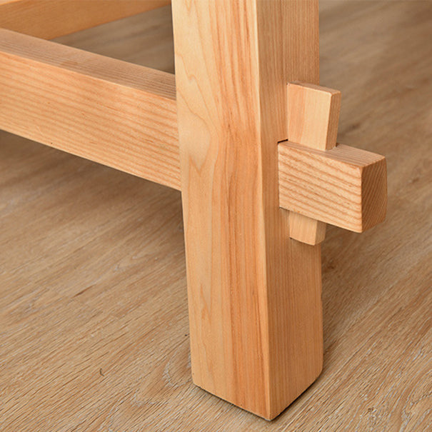 Tradizionale 1/2/3/5/7 pezzi set da pranzo tavolo da pranzo in legno di pino rettangolo per sala da pranzo