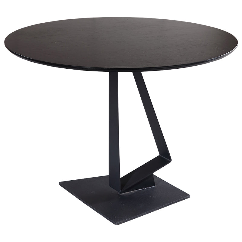 Black Wood Dining Table Set 1/2/3 Pieces Dinette Set for Home