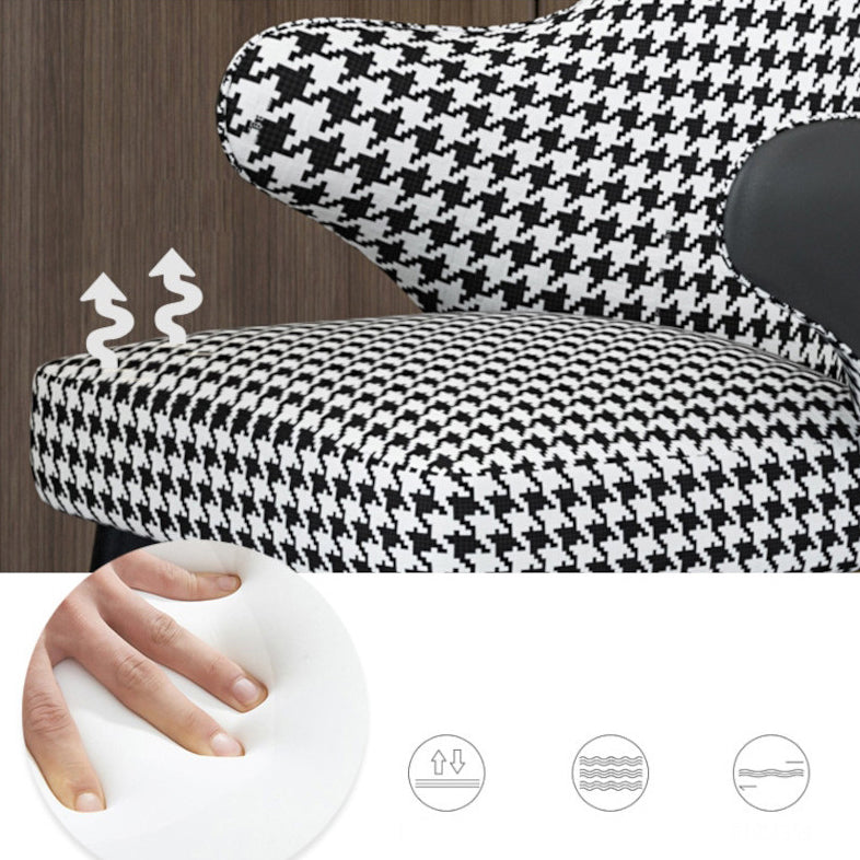 Modern Round Dining Table Set 1/4/5 Pieces Dining Set with Padded Chairs Clearhalo 'Dining Room Sets' 'Dining Tables & Seating' 'dining_room_set' 'furn' 'furn_dining_room_set' 'Furniture' 'Kitchen & Dining Furniture' 6403088