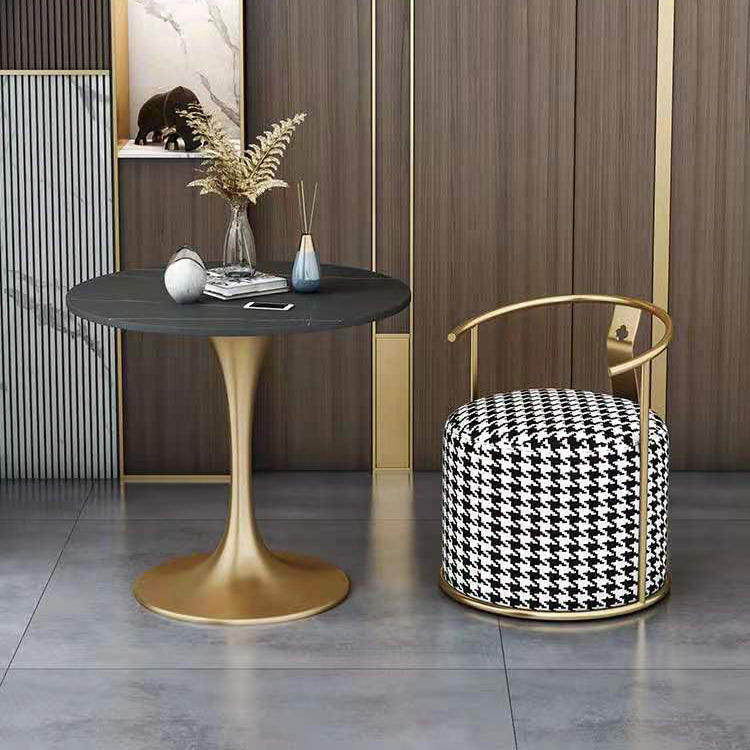 Glossy Black Dining Table Set 1/2/4/5 Pieces Glam Dinette Set with Padded Chairs