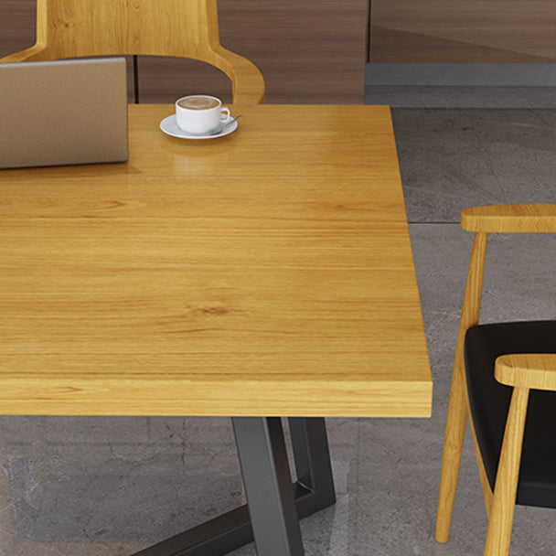 Juego de comedores industriales para el hogar 1/2/9 piezas de mesa de comedor de madera maciza juego