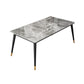 Moderne eettafel ingesteld 1/2/5 pc's metalen frame eettafel en stoelen