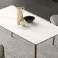 Eettafelset met stenen blad en essenhouten frame, 1/3/4-delige moderne dinetteset