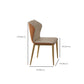 Glam Eetkamerset 1/4/6-delig Gouden roestvrijstalen frame eettafel en stoelen