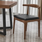 Juego de mesa de comedor industrial 1/5 pcs Mesa y sillas de comedor de madera maciza