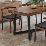 Tavolo da pranzo industriale set 1/5 pezzi tavolo da pranzo in legno massiccio