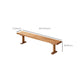 Solid Wood Dining Set 1/4/5 Pcs Rectangle Dining Table and Chair with Arm Clearhalo 'Dining Room Sets' 'Dining Tables & Seating' 'dining_room_set' 'furn' 'furn_dining_room_set' 'Furniture' 'Kitchen & Dining Furniture' 6403497