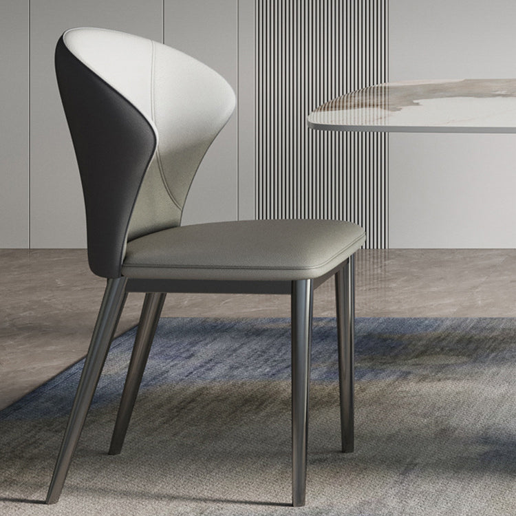 High Gloss Biege eettafel set 1/2/4/5/7 stuks Glam Dinette Set voor thuis