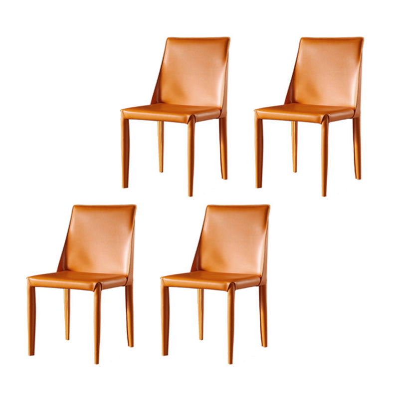 Moderne eettafel ingesteld 1/4/5/7 pc's gesinterde stenen bovenste eettafel met armloze stoelen