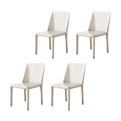 Moderne eettafel ingesteld 1/4/5/7 pc's gesinterde stenen bovenste eettafel met armloze stoelen