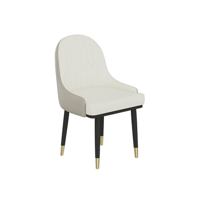 長方形のダイニングテーブルセット1/5/7 PCS布張りの椅子付きの焼結石ダイニングテーブル