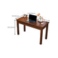 Modern Solid Wood Writing Desk 2-drawer Rectangular Office Desk Clearhalo 'furn' 'furn_office_desk' 'Furniture' 'Office Desks' 'Office Furniture' 'office_desk' 6404059