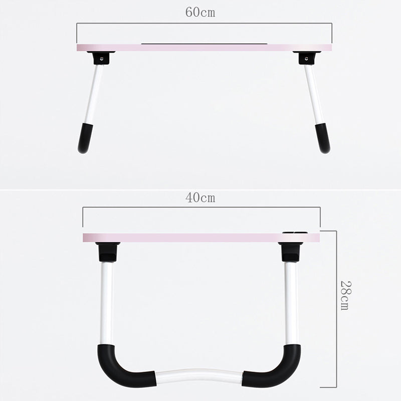 Tableau d'ordinateur portable en bois moderne de 15,75 pouces de largeur de large avec base de Parsons