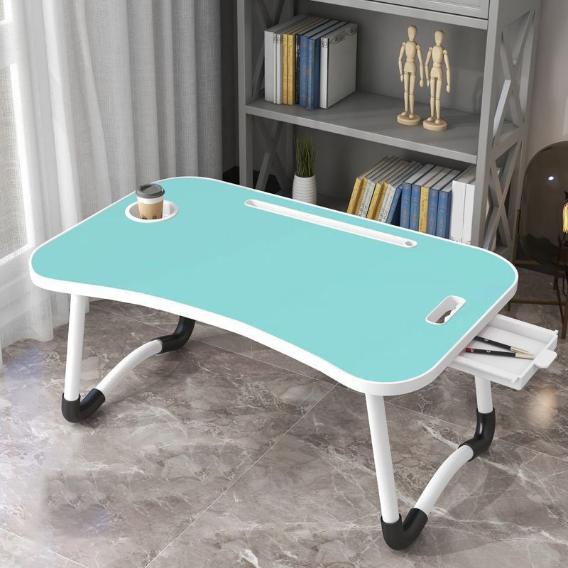 Tableau d'ordinateur portable en bois moderne de 15,75 pouces de largeur de large avec base de Parsons