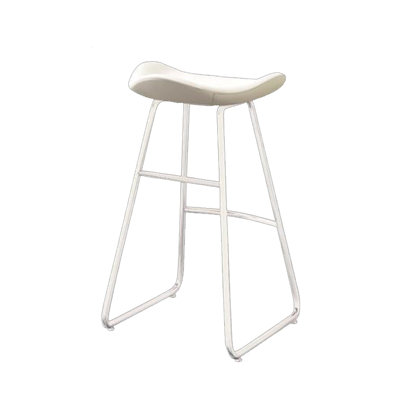 Glam 1/3 Pieces Bar Table Set Rectangle Stone Counter Table with Stools for Milk Tea Shop Beige 30"H Stool (Single) Clearhalo 'Bar Furniture' 'furn' 'furn_home_bar_bar_sets' 'Furniture' 'Home Bars & Bar Sets' 'home_bar_bar_sets' 'Kitchen & Dining Furniture' 6405271