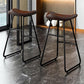Glam 1/3 Pieces Bar Table Set Rectangle Stone Counter Table with Stools for Milk Tea Shop Clearhalo 'Bar Furniture' 'furn' 'furn_home_bar_bar_sets' 'Furniture' 'Home Bars & Bar Sets' 'home_bar_bar_sets' 'Kitchen & Dining Furniture' 6405281