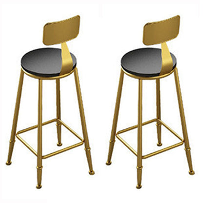 Glam Style Bar Table Set 1/2/5 Pieces Rectangle Bar Table with Wood Stools
