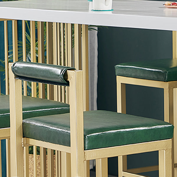 1/2/7 Pieces Pub Dining Set Rectangular Table and Stool Set for Dining Room