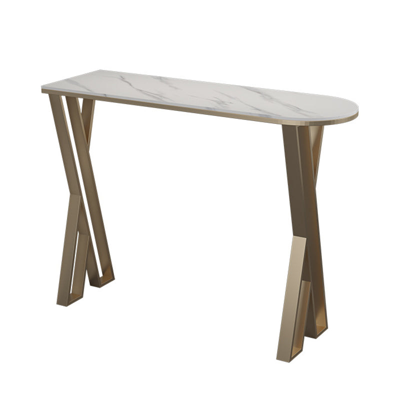 Contemporary 1/2/3/5 Pieces Bar Table Set Rectangle Bar Table with High Metal Stools Clearhalo 'Bar Furniture' 'furn' 'furn_home_bar_bar_sets' 'Furniture' 'Home Bars & Bar Sets' 'home_bar_bar_sets' 'Kitchen & Dining Furniture' 6405587