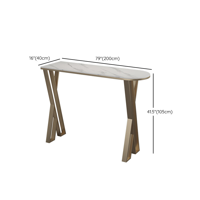 Contemporary 1/2/3/5 Pieces Bar Table Set Rectangle Bar Table with High Metal Stools Clearhalo 'Bar Furniture' 'furn' 'furn_home_bar_bar_sets' 'Furniture' 'Home Bars & Bar Sets' 'home_bar_bar_sets' 'Kitchen & Dining Furniture' 6405596