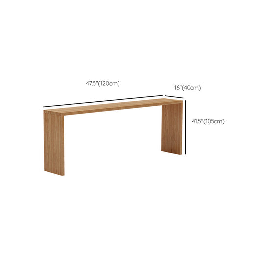 Modern Rectangle Pub Dining Set 1/5/9 Pieces Solid Wood Counter Set Clearhalo 'Bar Furniture' 'furn' 'furn_home_bar_bar_sets' 'Furniture' 'Home Bars & Bar Sets' 'home_bar_bar_sets' 'Kitchen & Dining Furniture' 6405866