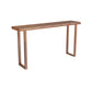 Contemporary Rectangle Pub Dining Set 1/4/7 Pieces Pine Solid Wood Counter Set Brown 118"L x 24"W Clearhalo 'Bar Furniture' 'furn' 'furn_home_bar_bar_sets' 'Furniture' 'Home Bars & Bar Sets' 'home_bar_bar_sets' 'Kitchen & Dining Furniture' 6405894