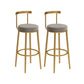 Modern Style Pub Dining Set 1/2 Pieces Solid Wood Counter Set