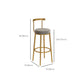 Modern Style Pub Dining Set 1/2 Pieces Solid Wood Counter Set