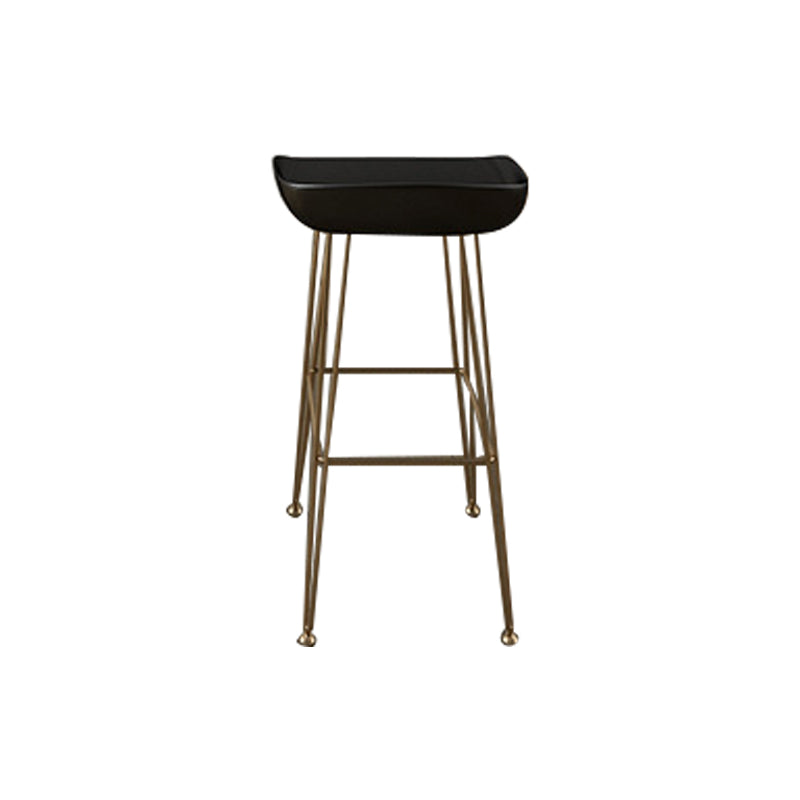 1/3 Pieces Pub Dining Set Glam Rectangular Table and Stool for Bar Black 30"H Stool (Single) Clearhalo 'Bar Furniture' 'furn' 'furn_home_bar_bar_sets' 'Furniture' 'Home Bars & Bar Sets' 'home_bar_bar_sets' 'Kitchen & Dining Furniture' 6406104